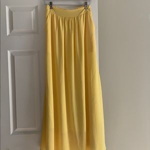 Bright Yellow Skirt